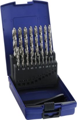 Afbeeldingen van FORUM Metaalborenset HSS DIN338 type N geslepen 1-10MM 19x