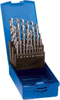 Afbeeldingen van FORUM Metaalborenset HSS-Co5% DIN338 type Ti profielgeslepen 1-10,5MM 50x