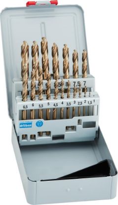 Afbeeldingen van FORUM Metaalborenset HSS-E DIN338 type VA 1-10MM 19x