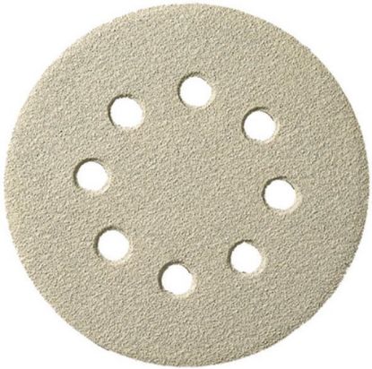 Afbeeldingen van FORUM Schuurschijf met klittenband t.b.v. lakbewerking korund 8-gats 125MM K240