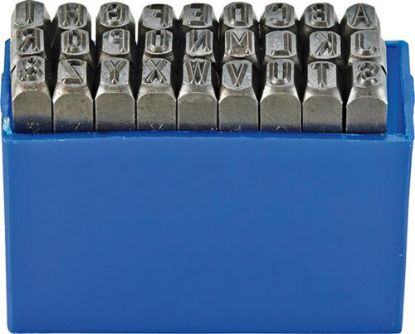 Afbeeldingen van FORUM Slagletterset letterhoogte 2MM