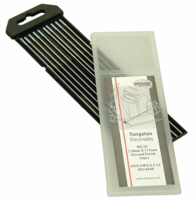 Afbeeldingen van Wolfraam elektroden WC20 grijs 1,6MM
