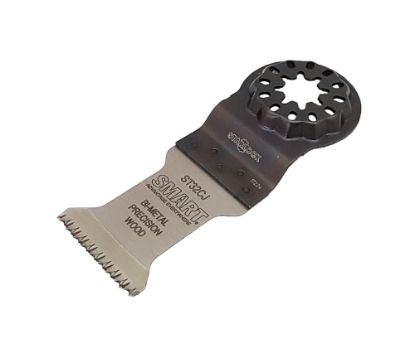 Afbeeldingen van SMART Multitool blad starlock Japanse tand hout 32MM 10x