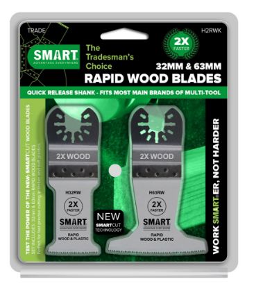 Afbeeldingen van SMART Multitool bladenset hout en nagels 2x