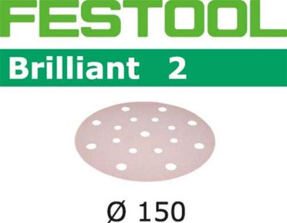 Afbeeldingen van Schuurschijf Briljant K180 D150/16MM 10x