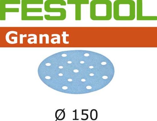 Afbeeldingen van Schuurschijf Granat STF D150/16 P240 100x