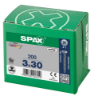 Afbeeldingen van SPAX Universele schroef verzonkenkop WIROX voldraad PZ1 3X30MM