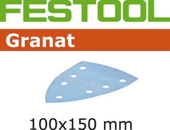 Afbeeldingen van Schuurbladen Granat STF DELTA/7 P220 GR 100x