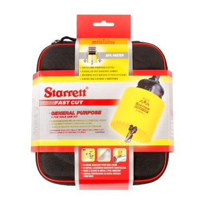 Afbeeldingen van STARRETT Gatzagenset Allround KFC06023 8x