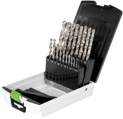 Afbeeldingen van FESTOOL Borenset HSS ijzerboren DIN338 1-10MM 19x