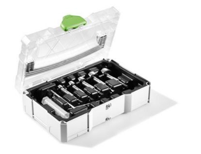 Afbeeldingen van FESTOOL Cilinderborenset FB CENTROTEC 15-35MM 5x in systainer
