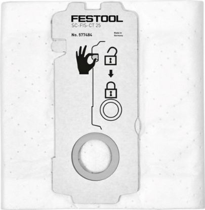 Afbeeldingen van FESTOOL Filterzak SELFCLEAN-FIS-CT 25 5x