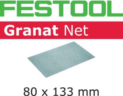 Afbeeldingen van FESTOOL Schuurpapier Granat Net STF 80X133MM P100 50x