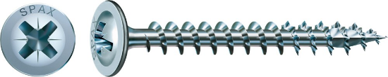 Afbeeldingen van SPAX Achterwandschroef WIROX voldraad PZ2 3,5X35MM