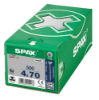Afbeeldingen van SPAX Spaanplaatschroef verzonkenkop WIROX deeldraad T20 4X70MM
