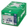 Afbeeldingen van SPAX Universele schroef verzonkenkop WIROX voldraad PZ1 3X35MM