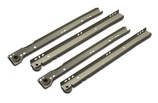 Afbeeldingen van Ladegeleider staal wit gelakt 600MM