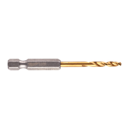 Afbeeldingen van MILWAUKEE Metaalboor HSS-G TiN SHOCKWAVE 3,3X67MM 2x