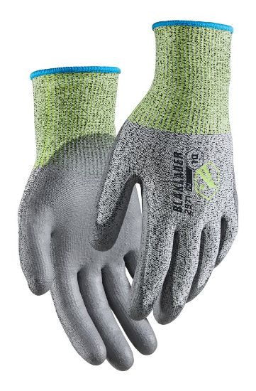 Afbeeldingen van BLÅKLÄDER Handschoen snijbestendig B PU-gedipt 2971 zwart/wit 5