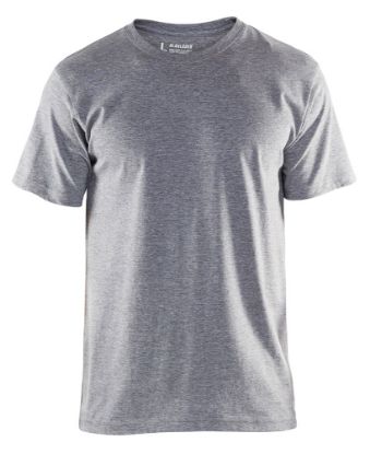 Afbeeldingen van BLÅKLÄDER T-shirt 3302 grijs mêlee 2XL 10x