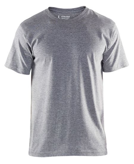 Afbeeldingen van BLÅKLÄDER T-shirt 3302 grijs mêlee 4XL 10x