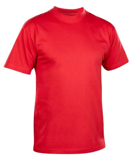 Afbeeldingen van BLÅKLÄDER T-shirt 3302 rood 2XL 10x