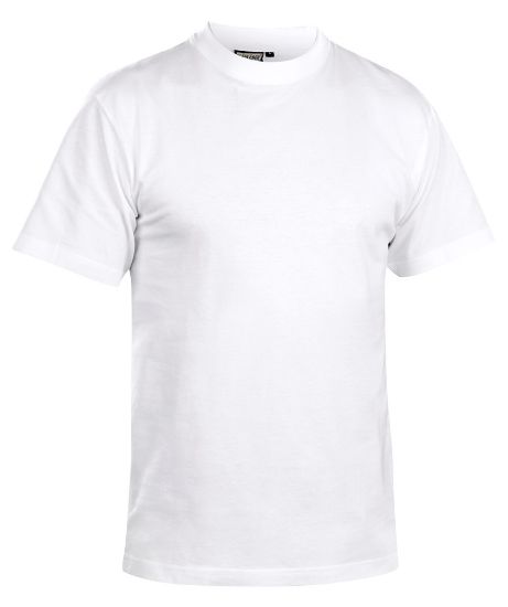 Afbeeldingen van BLÅKLÄDER T-shirt 3302 wit XL 10x