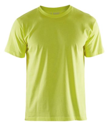 Afbeeldingen van BLÅKLÄDER T-shirt 3325 High Vis geel 4XL 5x