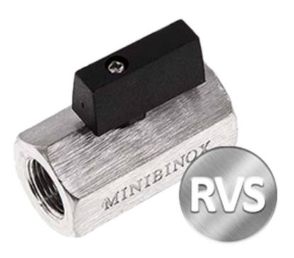 Afbeeldingen van ¼" MINIBINOX 25B BIxBI ZWART