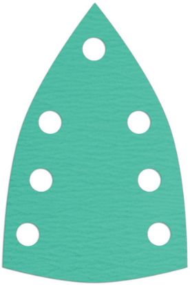 Afbeeldingen van Schuurpapiervel PS77CK met actieve bekleding en klittenband 98X148MM K100 stansvorm GLS24