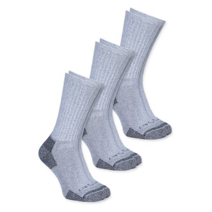 Afbeeldingen van CARHARTT Sokken All-season katoen 800092 grijs L 3x