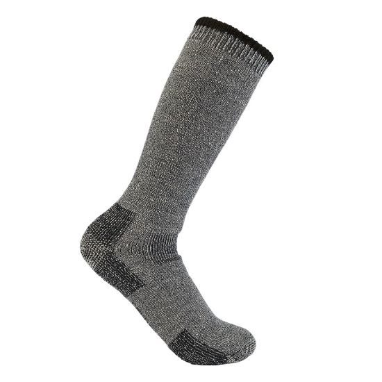 Afbeeldingen van CARHARTT Sokken geblend wol 802530 charcoal L