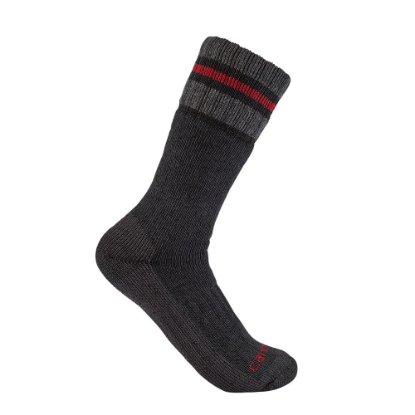 Afbeeldingen van CARHARTT Sokken synthetisch wol blend 802536 zwart L 2x