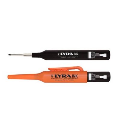 Afbeeldingen van Aftekenpen diepgat permanent 1MM V10 zwart