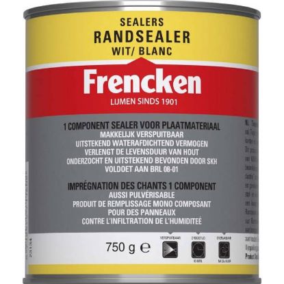 Afbeeldingen van Frencken Randsealer wit 750g