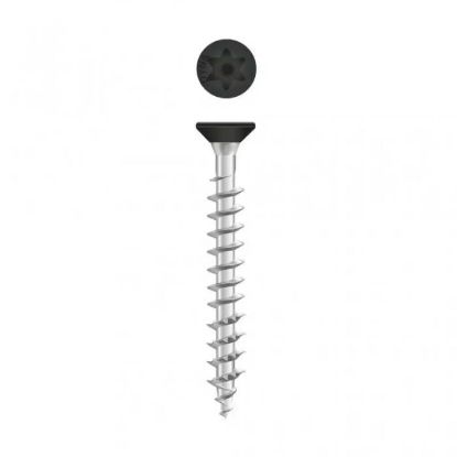 Afbeeldingen van Beslagschroef VZ PK 8MM zwarte kop T20 4,5X40