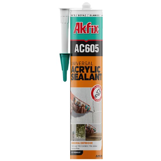 Afbeeldingen van AKFIX Acrylaatki AC605 universeel wit 310ML