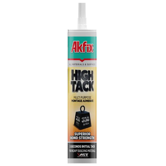 Afbeeldingen van AKFIX Montagelijm HighTack AST MS Polymeer wit 290ML