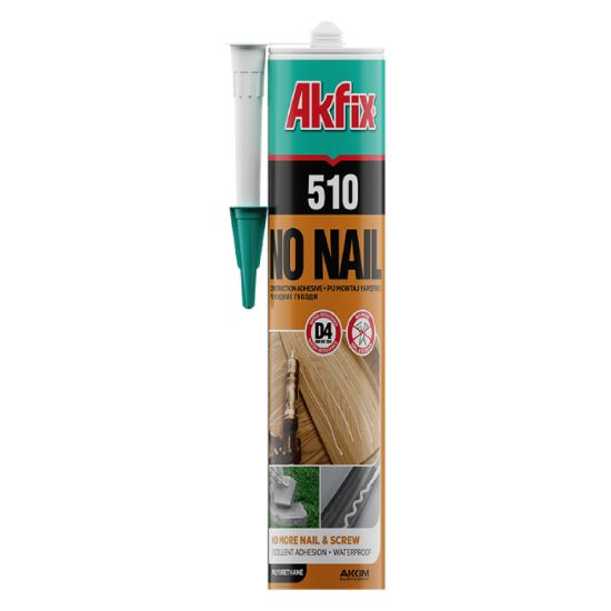 Afbeeldingen van AKFIX PU-montagelijm 510 No Nail 310ML