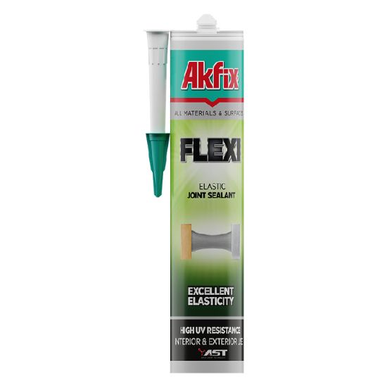 Afbeeldingen van AKFIX Voegkit MS FLEXI AST wit 600ML