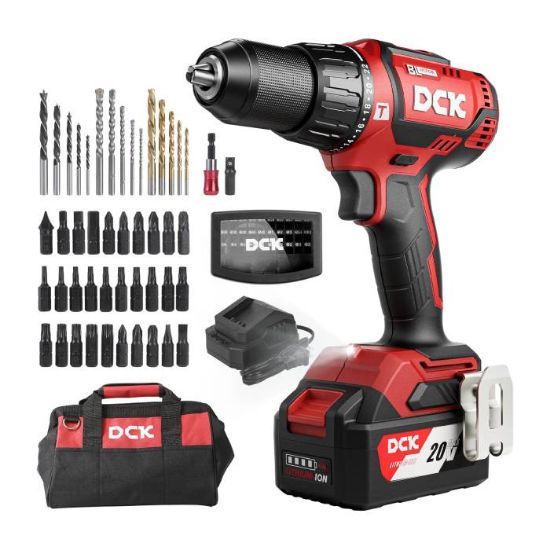 Afbeeldingen van DCK KDJZ05-13-EA Accu boormachine 4Ah 20V