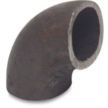 Afbeeldingen van Lasbocht 90° staal 42,4X42,4X2,6MM stomplas