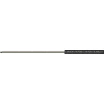 Afbeeldingen van Lans + isolator staal VZ ¼"buitendraad/buitendraad 1200MM