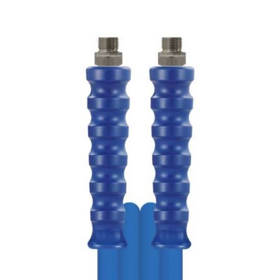 Afbeeldingen van Slang ⅜"/⅜" 2SC 10X16,8MM 400bar blauw 15M