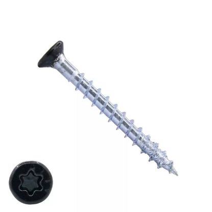 Afbeeldingen van DYNAPLUS Beslagschroef VZ PK 7MM zwarte kop T20 4,0X40