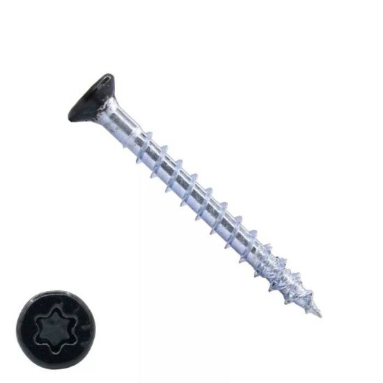 Afbeeldingen van DYNAPLUS Beslagschroef VZ PK 7MM zwarte kop T20 4,0X40