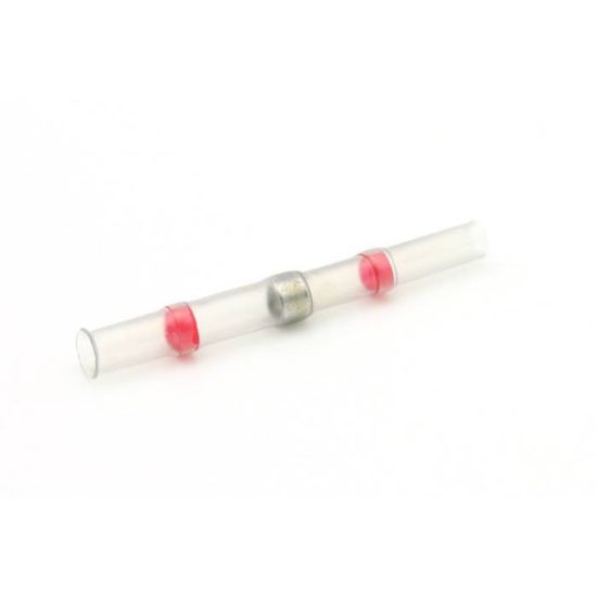 Afbeeldingen van RIPCA Parallel verbinder gesoldeerd rood 4,5MM 0,5-1,5MM² 100x