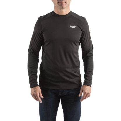 Afbeeldingen van MILWAUKEE T-Shirt long sleeve warm weather WWLSBL zwart XL