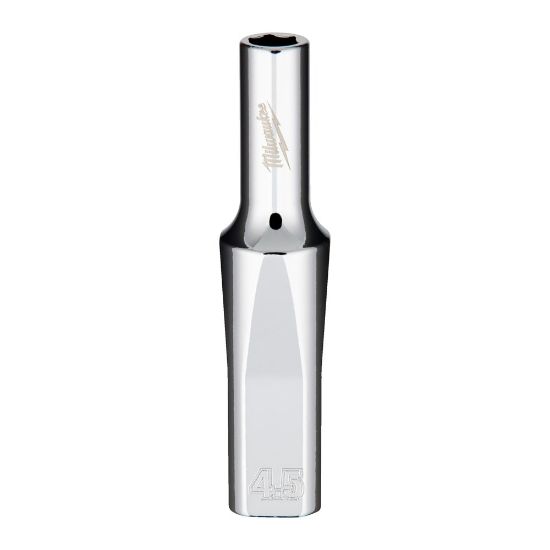 Afbeeldingen van MILWAUKEE Ratel dop ¼" FOUR FLAT lang 4,5MM