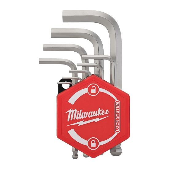 Afbeeldingen van MILWAUKEE Inbussleutelset HEX kort 9x
